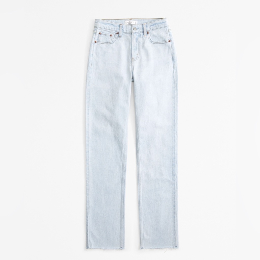 Abercrombie & fitch Mid rise the 90s straight jean size 31 short NWt